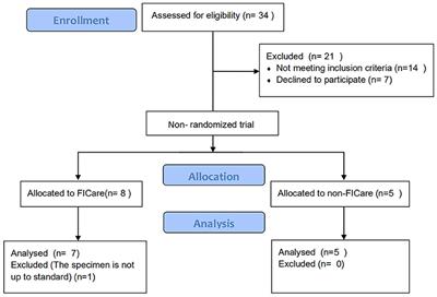 Influence of Family Integrated Care on the Intestinal Microbiome of Preterm Infants With Necrotizing Enterocolitis and Enterostomy: A Preliminary Study